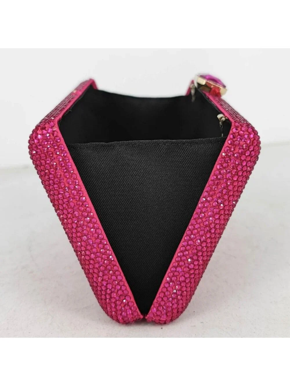 Elegant Crystal Evening Clutch Bag for Women | Rhinestone Bridal Purse, Mini Box